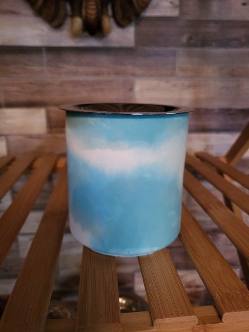 Brule parfum jesmonite bleu