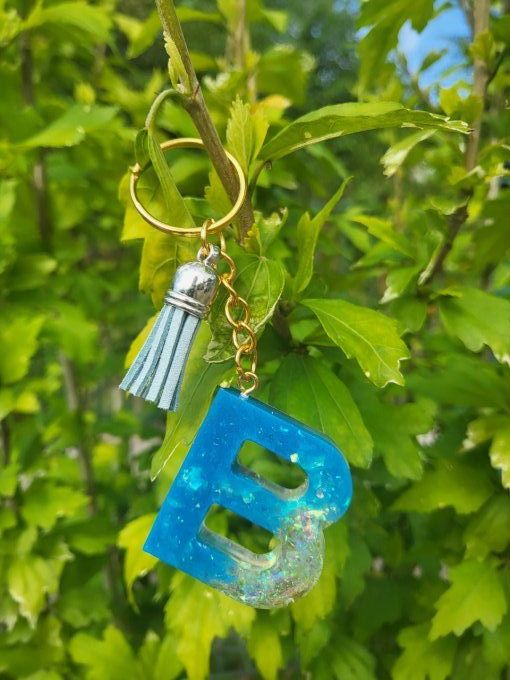 Porte clé bleu